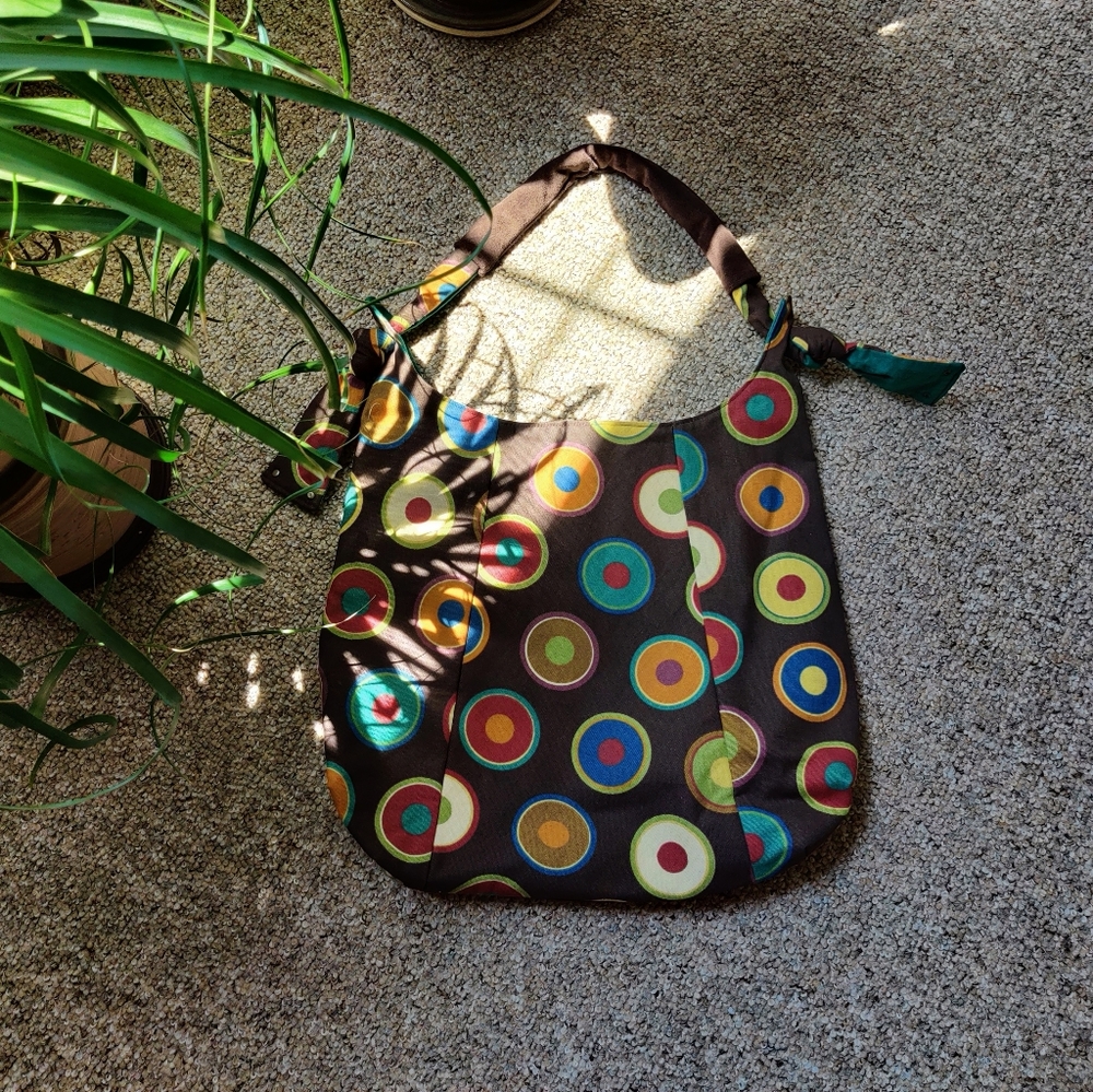 NWOT Handmade Cotton Handbag
